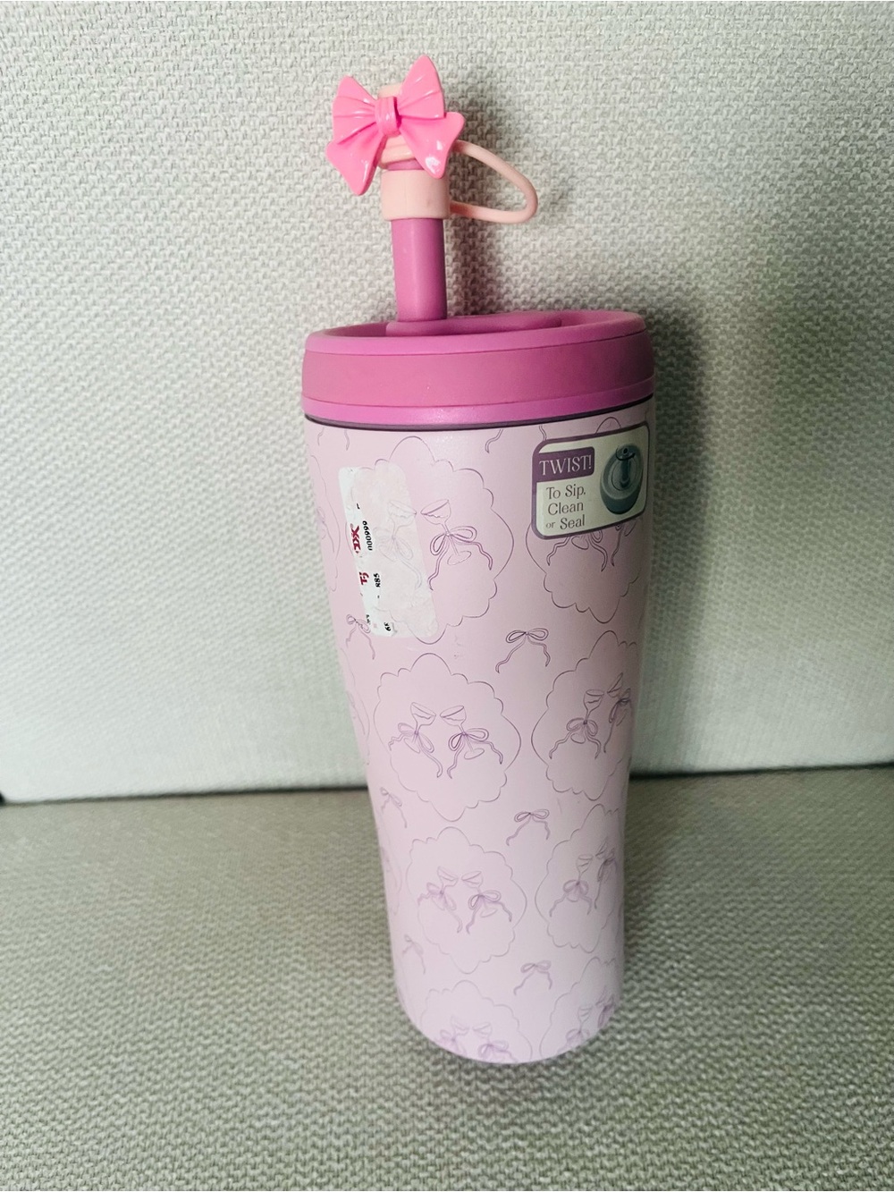 NWT Ethos Wellness 20 oz Stainless Steel Insulated Tumbler. 🎀🩷